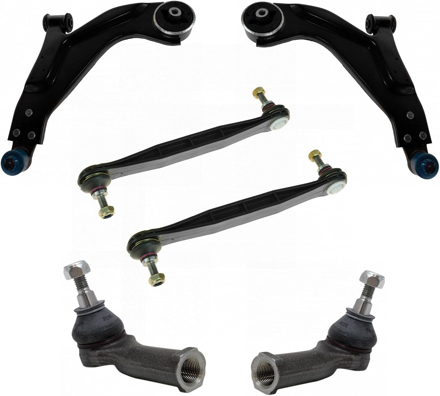 TRQ Front Steering & Suspension Kit for Jaguar X-Type 2002-2008