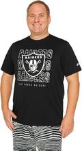 Zubaz NFL Men's Team Graphic T-Shirt - Bold Licensed Fan Tee crowd