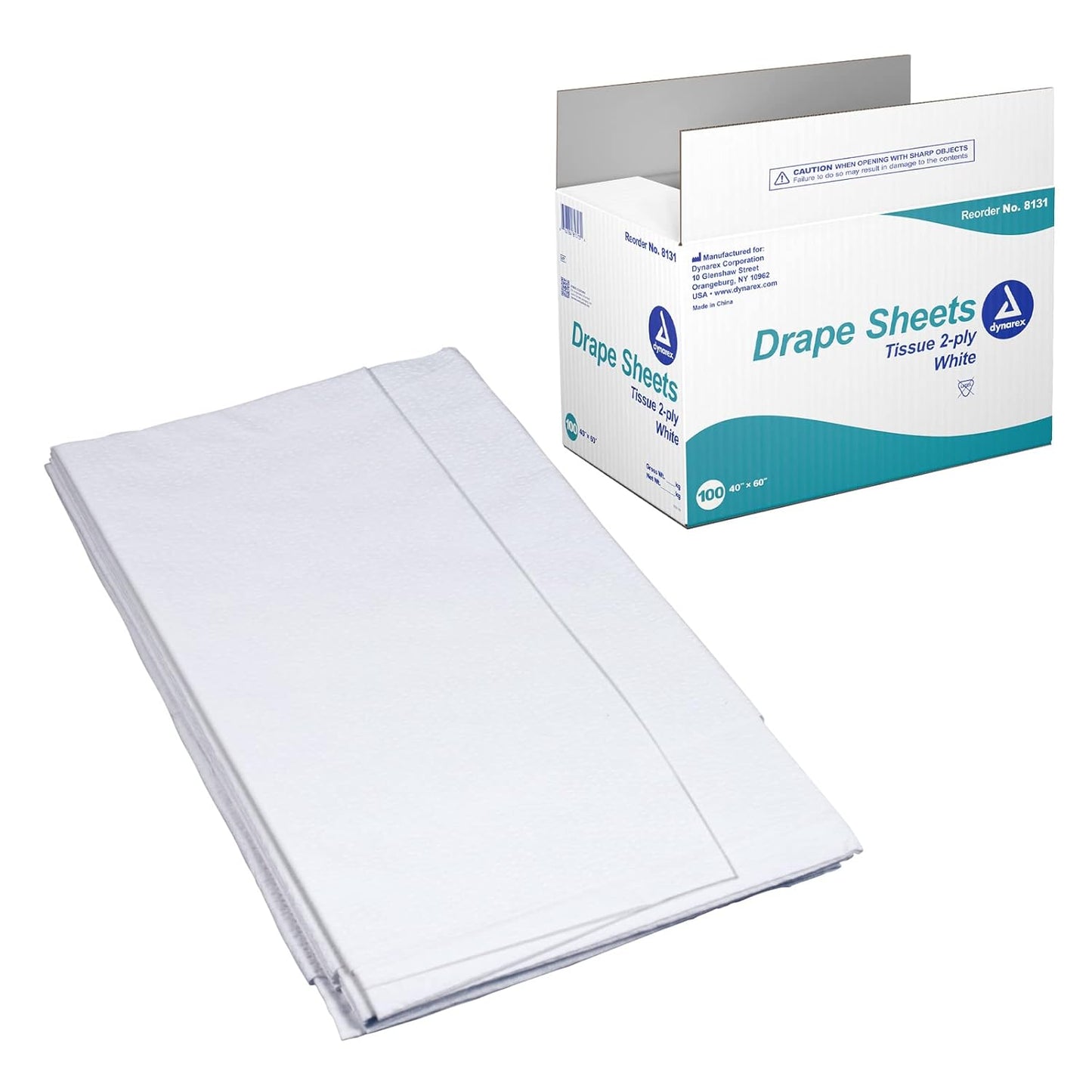Dynarex Disposable Drape Sheets for Patient Privacy and Protection