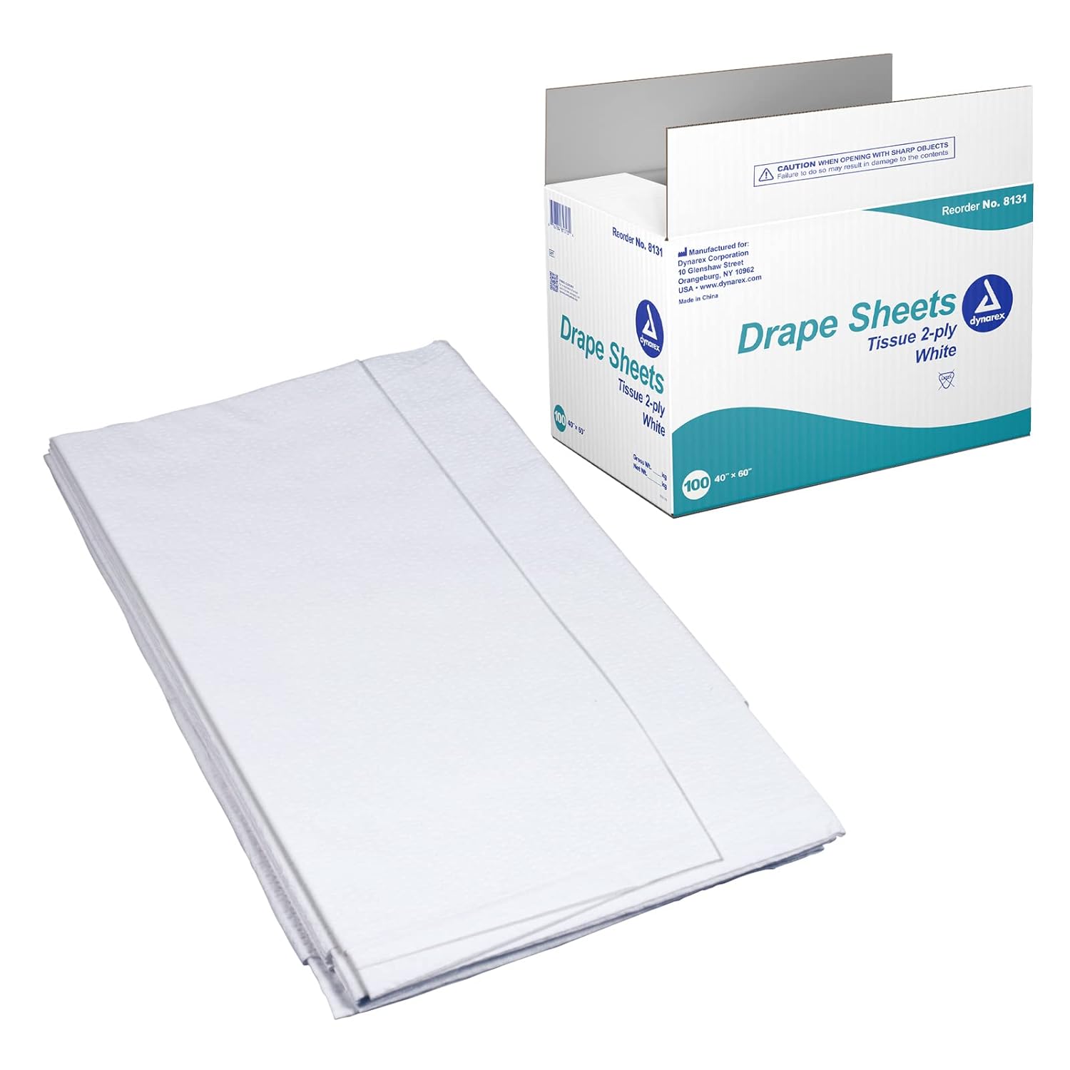 Dynarex Disposable Drape Sheets for Patient Privacy and Protection