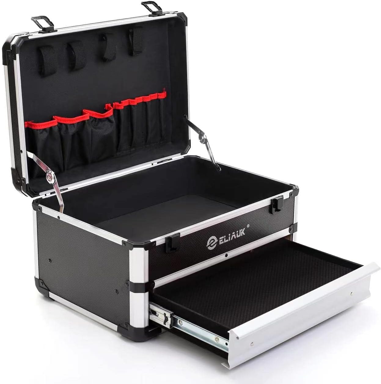 ELIAUK Tool Box Hard Case Organizer with Drawers for Storage