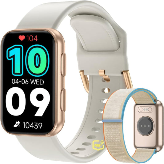 24/7 Heart Rate & Blood Pressure Monitor Smartwatch