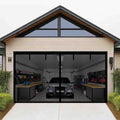 Magnetic Garage Door Screen 14x9ft for 1-2 Car Doors - Pets Friendly
