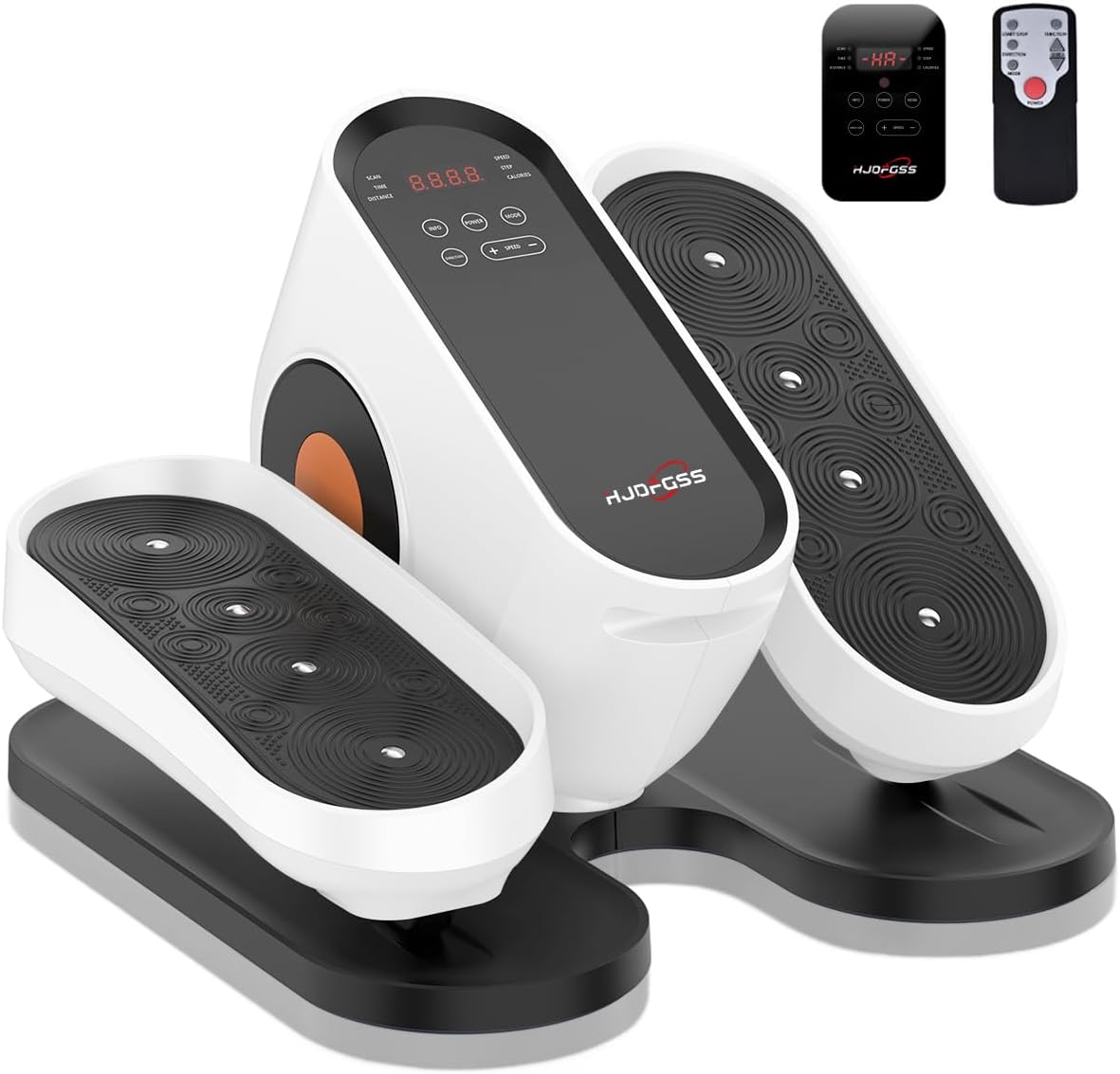 Under Desk Elliptical Machine for Seniors with Adjustable Pedals