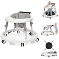 Baby Walker Foldable with 9 Adjustable Heights - Portable Infant