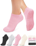 Pilates Grip Socks for Women Non Slip Ankle Socks - Stable Grip