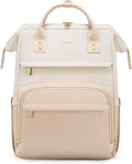 LOVEVOOK Leather Backpack for Women 15.6 in Laptop - Work & Travel