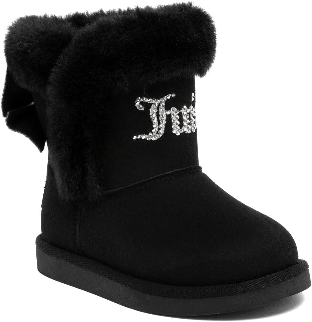 Juicy Couture Girls Winter Boots for Warm Insulated Feet