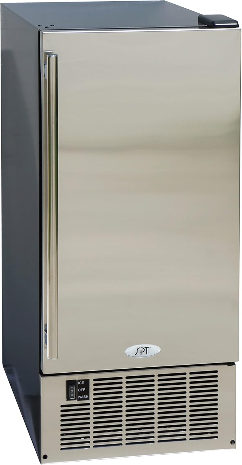 SPT IM-60YUSA: 50LBS Stainless Steel Under-Counter Ice Maker