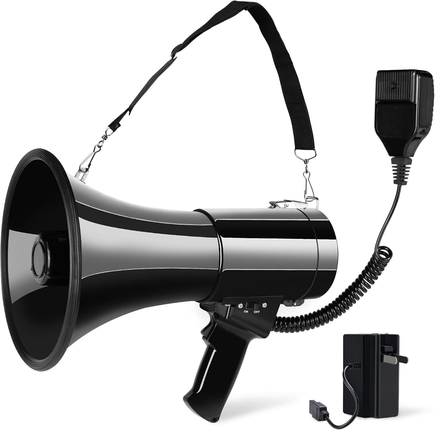 MyMealivos Megaphone Speaker with Rechargeable Battery for Events