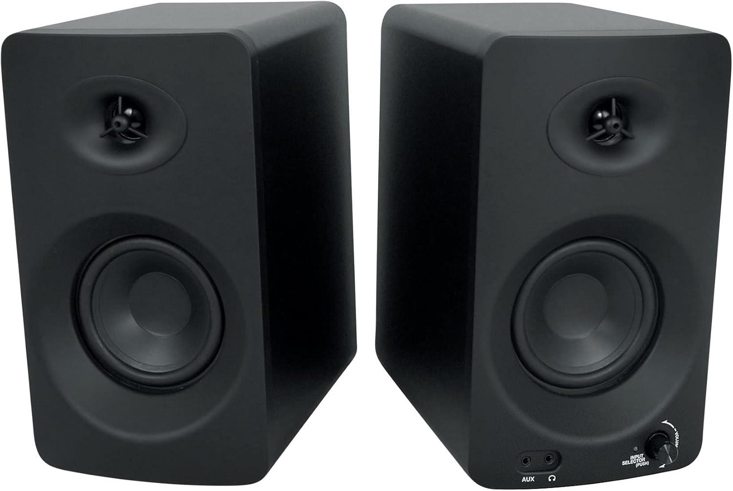 Rockville ASM4 Studio Monitors: 200W Power, Bluetooth, Optimal for Studio & Computer