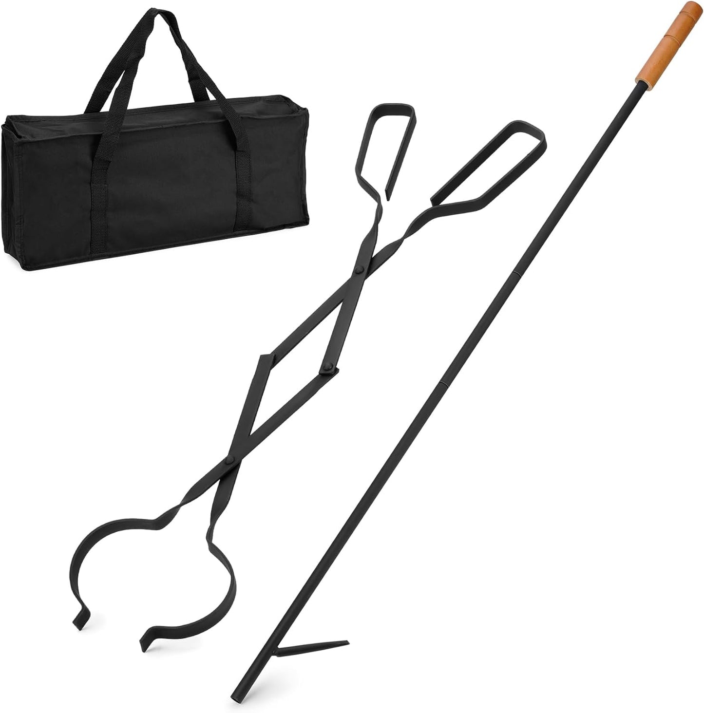 Ultimate Fire Tool Set for Pit & Fireplace - ZBXFCSH