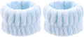 Face Washing Wristbands Microfiber Spa Wash Bands - Prevent Wet Arms