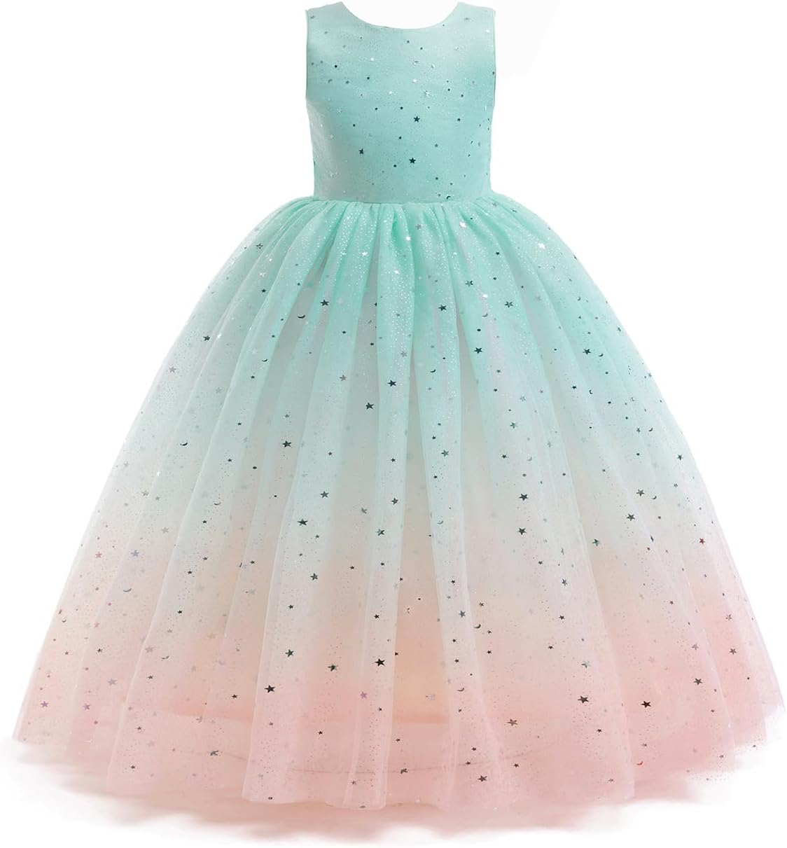 Flower Girls Tulle Dress for Weddings and Special Occasions