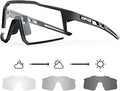 Photochromic Cycling Glasses MTB Clear Mountain Bike Transition
