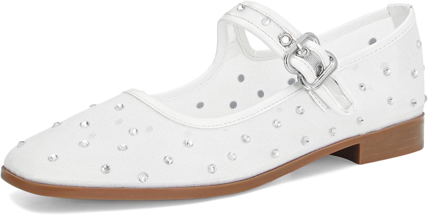 Stylish Mesh Ballet Flats for Women with Leopard Print Design