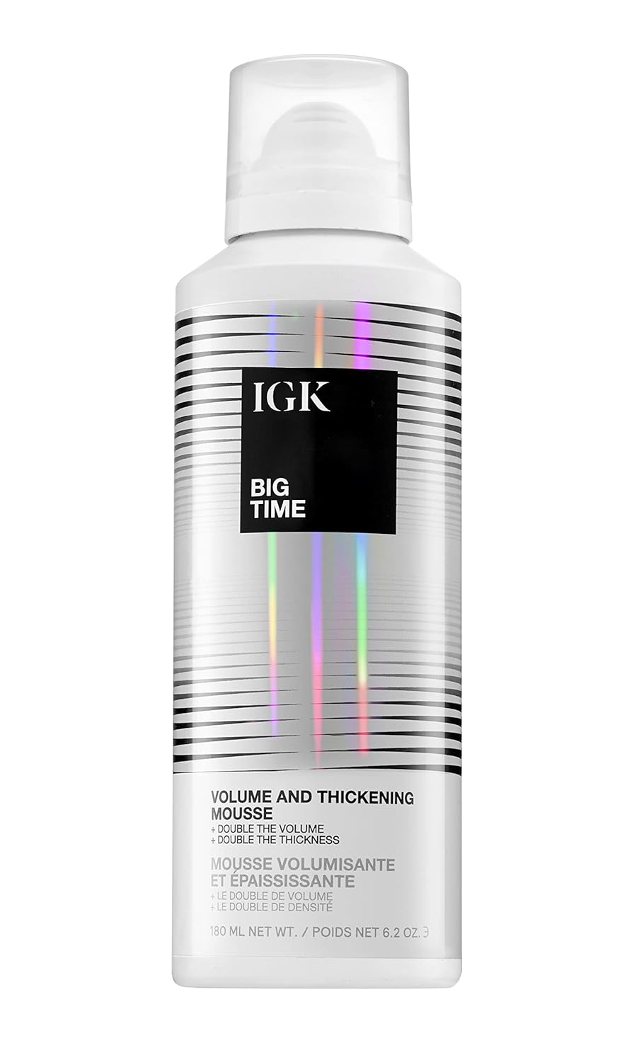 IGK BIG TIME Volume & Thickening Mousse for Fullness