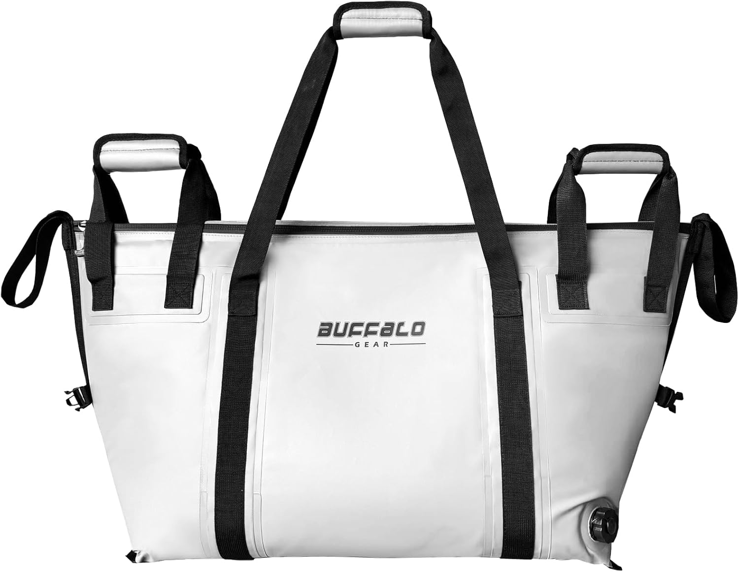 Insulated Fish Cooler Bag - 27.5QT Waterproof Fishing Gear