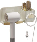 Minimalism Hair Dryer Holder Wall Mount Self Adhesive - Space Saving
