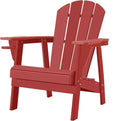 Adirondack Chairs HDPE All-Weather Adirondack Chair - Classic Red