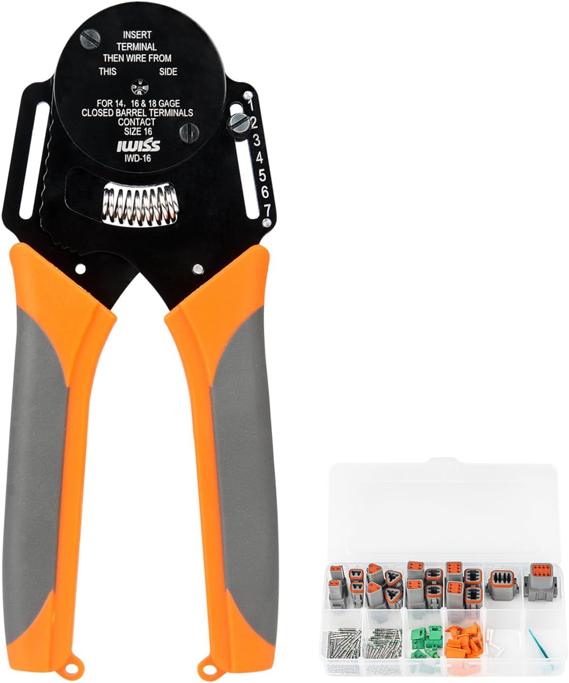 iCrimp Closed Barrel Crimper for Solid Contacts with DT Kit