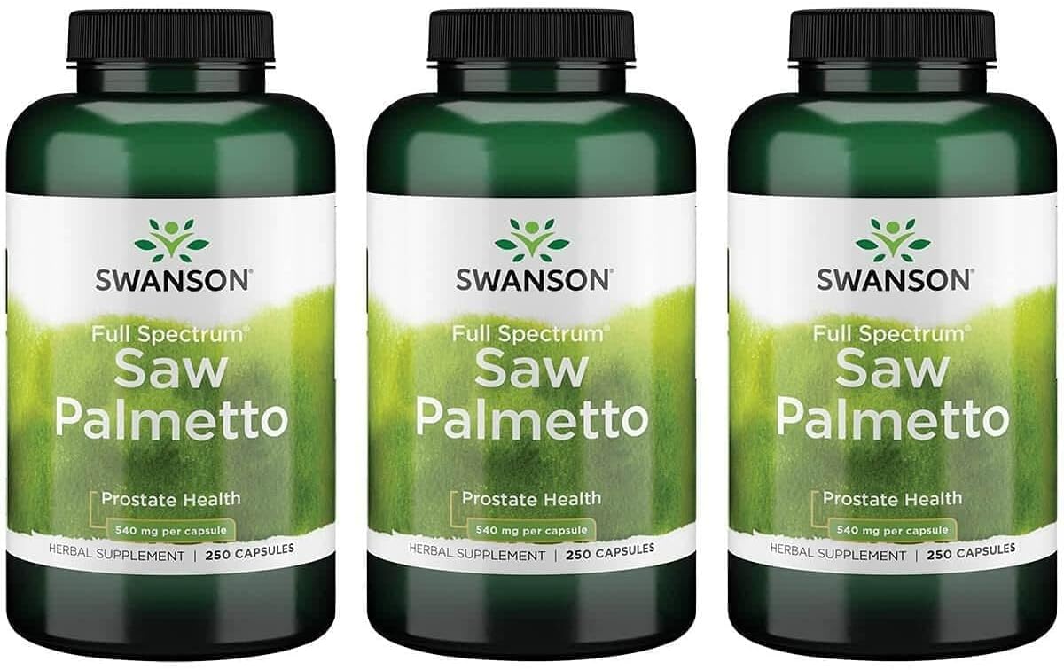 Swanson Saw Palmetto Capsules for Prostate and Hair Health