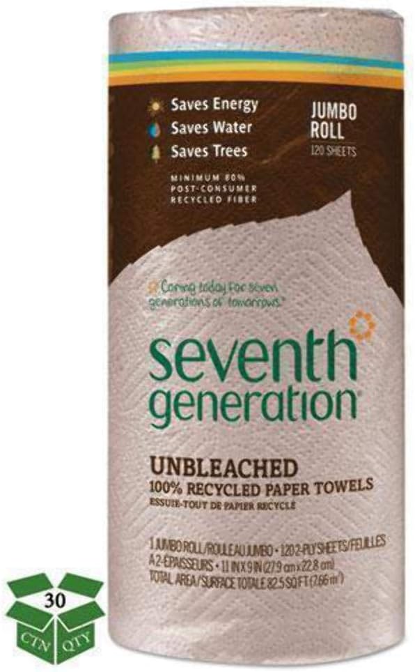 Seventh Generation Natural Paper Towels for Eco-Friendly Cleaning