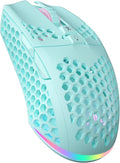 SM600 Honeycomb Shell Wireless Gaming Mouse - Lightweight Tri-Mode