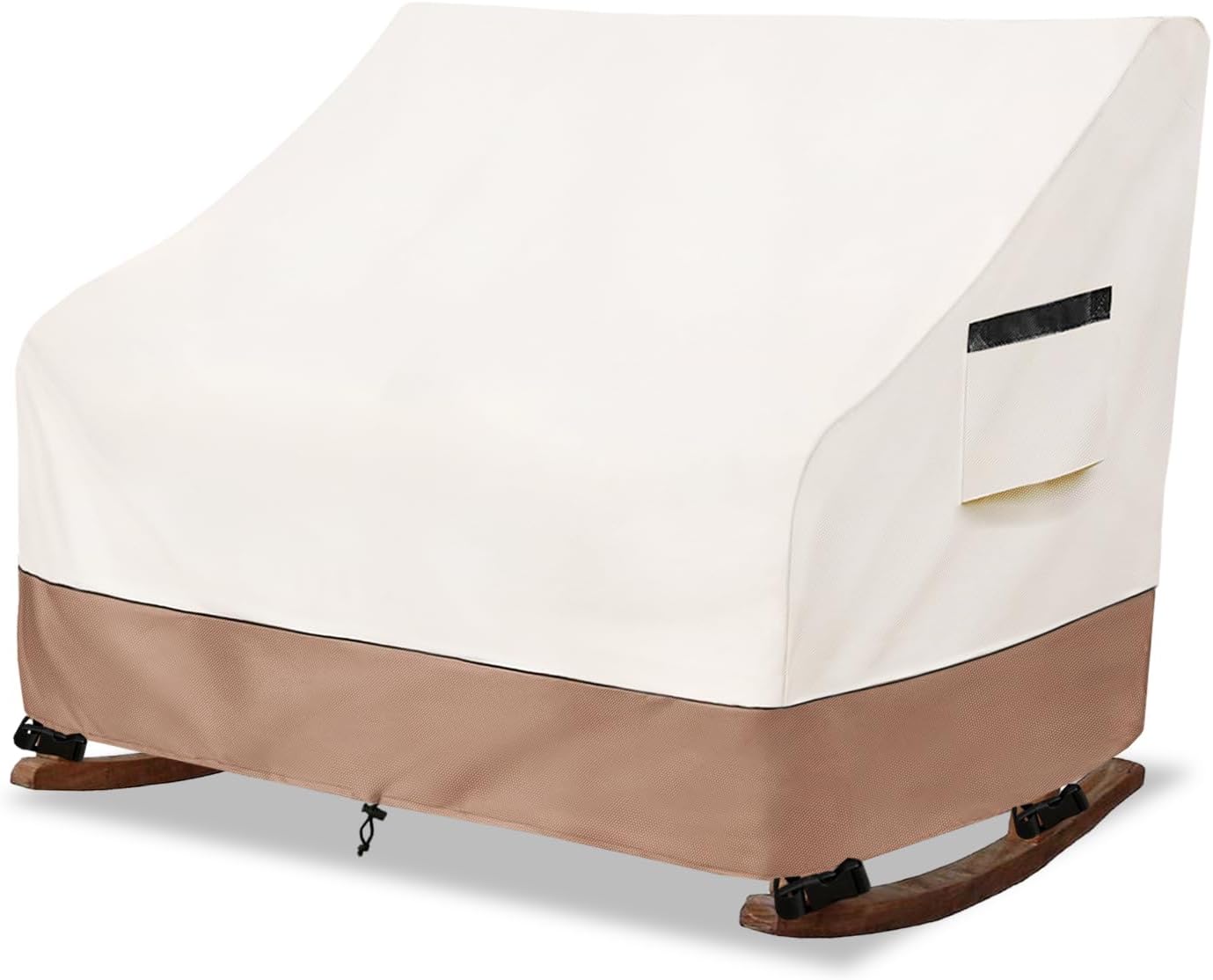 50-Inch Double-Wide Outdoor Rocking Chair Cover for Protection