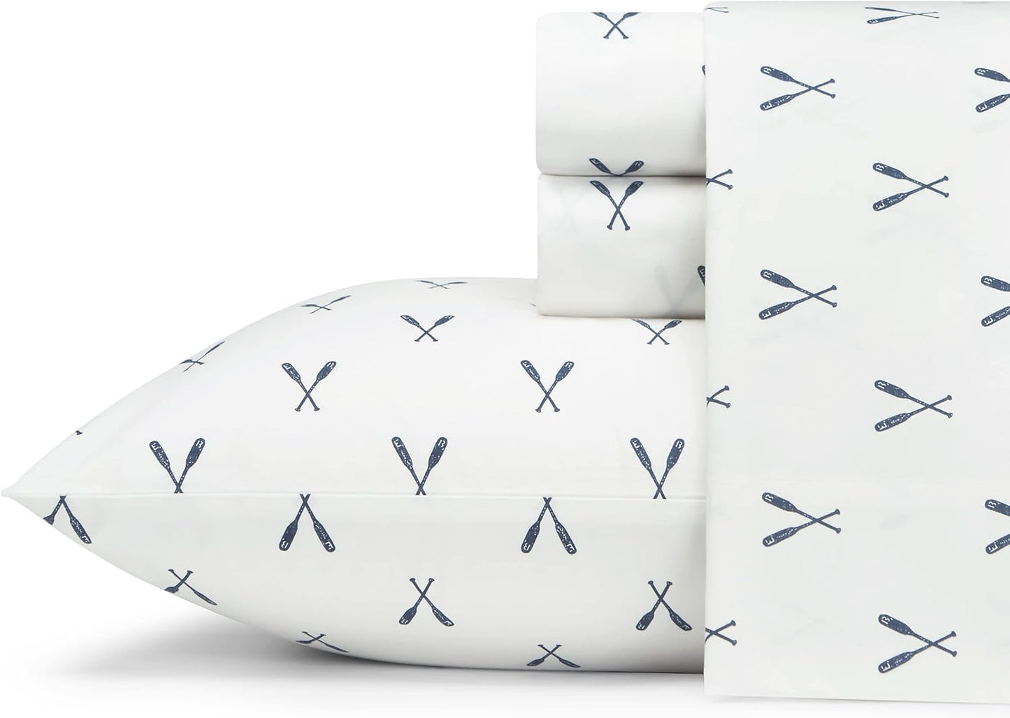 Eddie Bauer Twin Sheet Set for Crisp & Cool Dorm Essentials