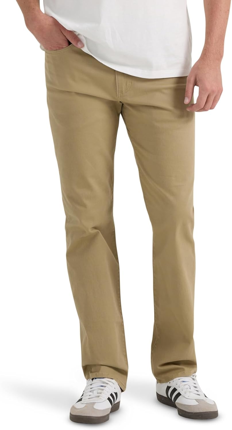 Lee Men's Extreme Motion Regular Straight Jean for Comfort