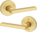 Kwikset Halifax Interior Passage Door Lever - Satin Brass