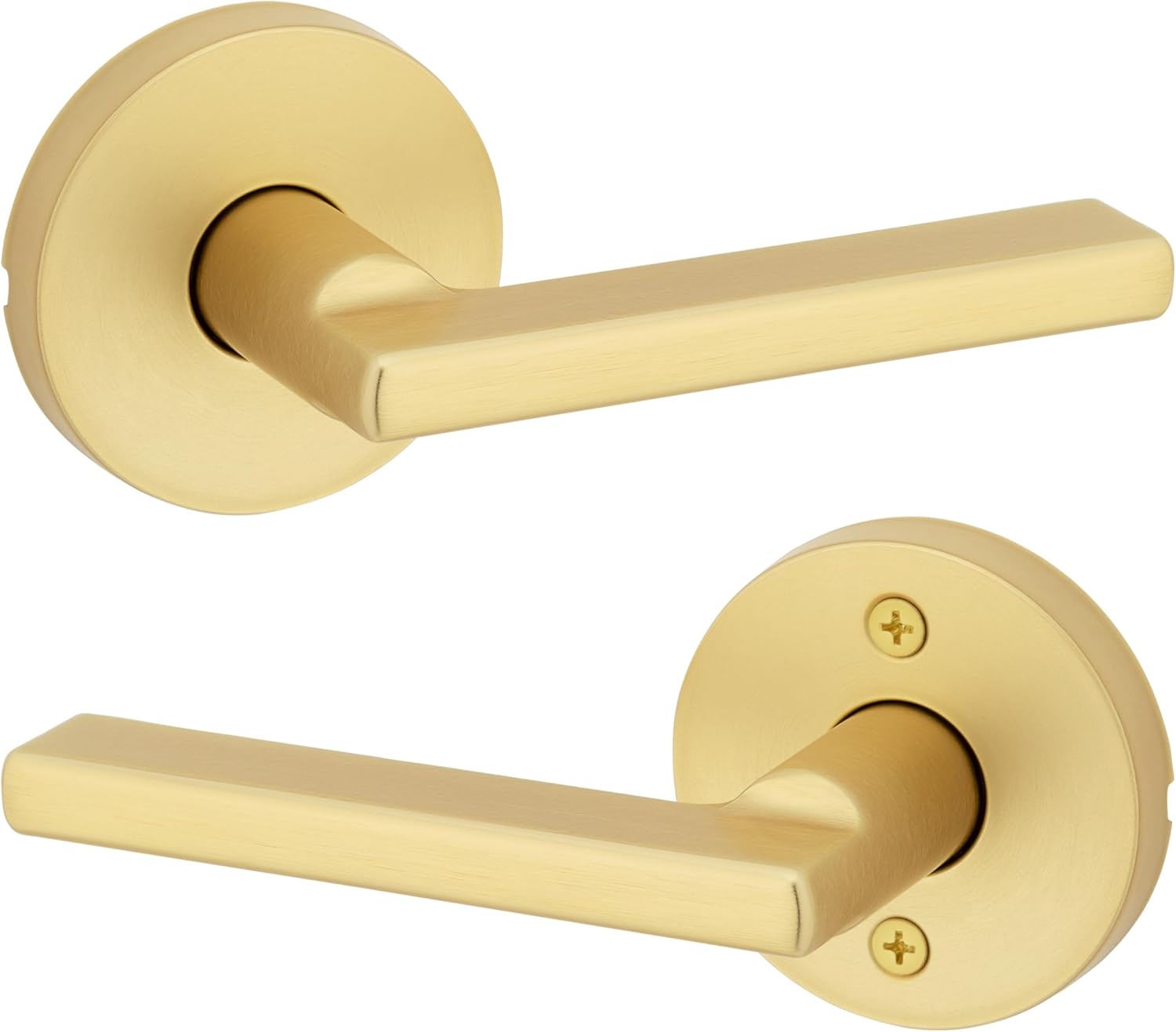 Kwikset Halifax Interior Passage Door Handle for Closets