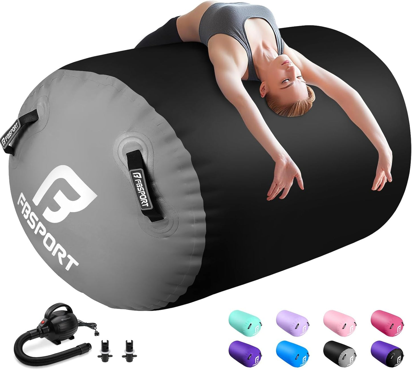 Air Roller Gymnastics Barrel for Training and Home Use