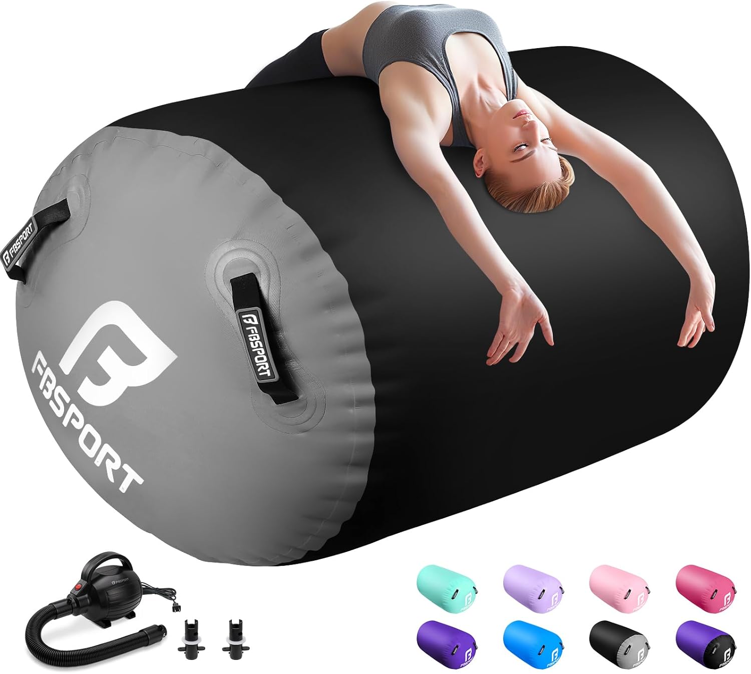 Air Roller Gymnastics Barrel for Training and Home Use