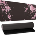 Sakura Cherry Blossom Extended Gaming Mouse Pad - Large Pink Desk Mat
