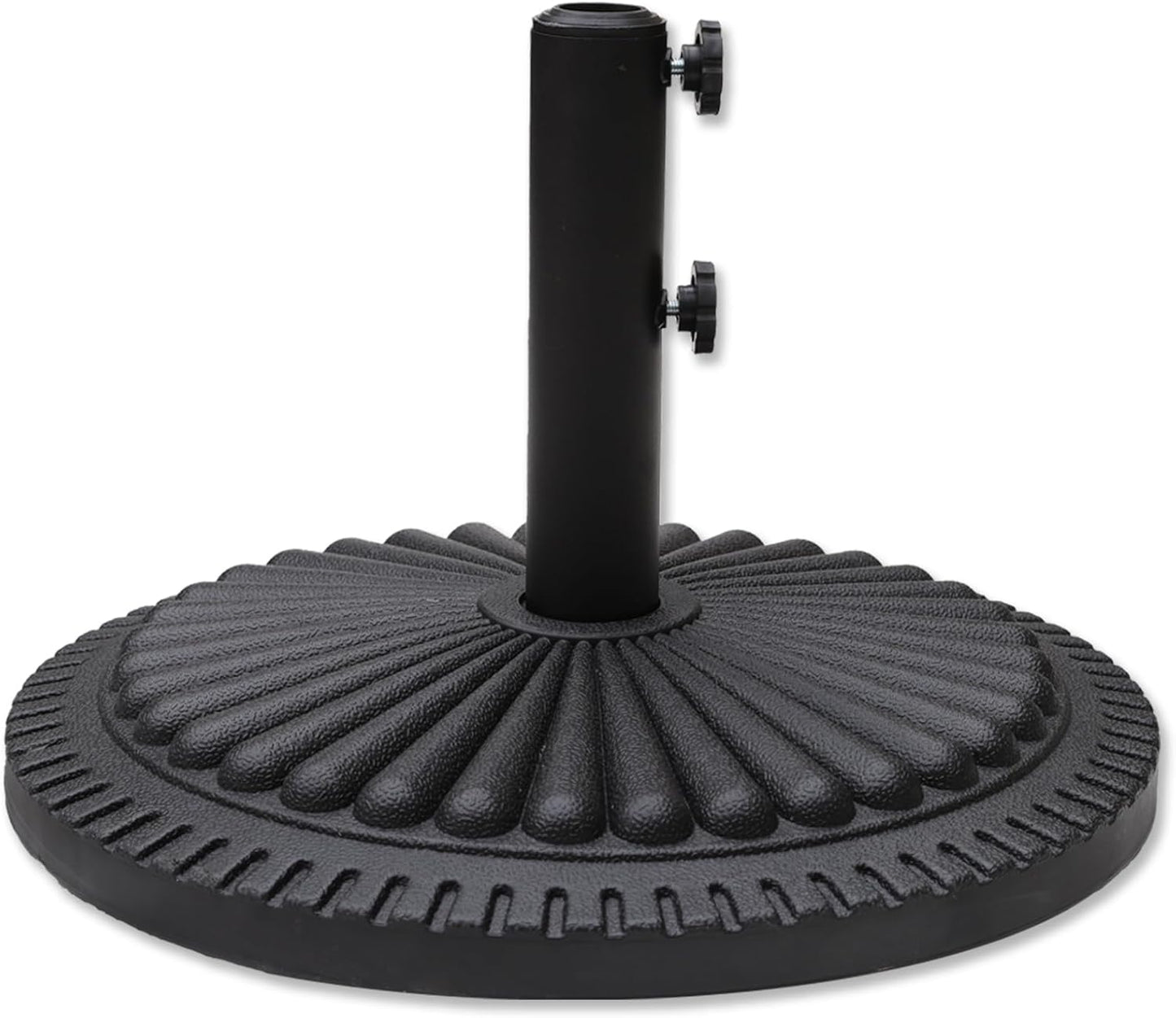Heavy Duty Round Plastic Umbrella Base for Outdoor Use