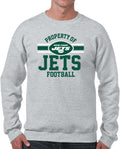 Property Of Crewneck Fleece Sweatshirt - Stay Warm & Rep Your Team is