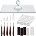 Nuanchu 109 Pcs Watercolor Paint Muller Set - Complete DIY Pigment Kit
