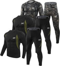 MEETYOO Thermal Underwear for Men: Fleece Lined Long Johns