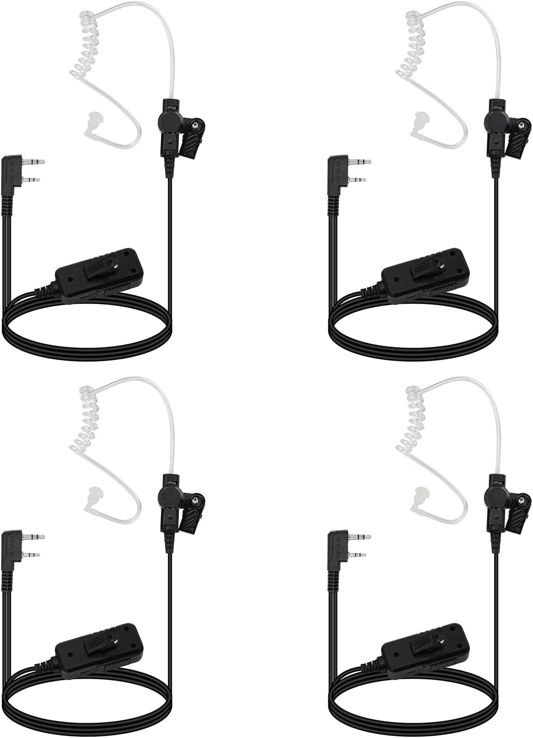 Retevis AI Active Noise Cancelling Earpiece for Walkie Talkies