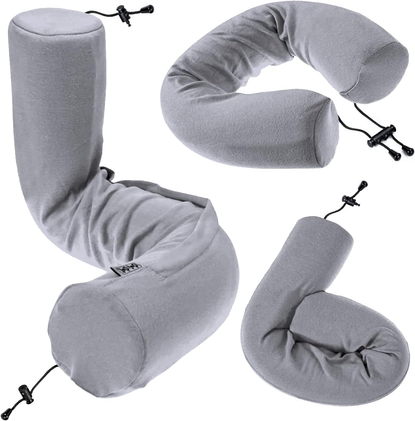 Dot&Dot Twist Memory Foam Travel Pillow for Ultimate Comfort