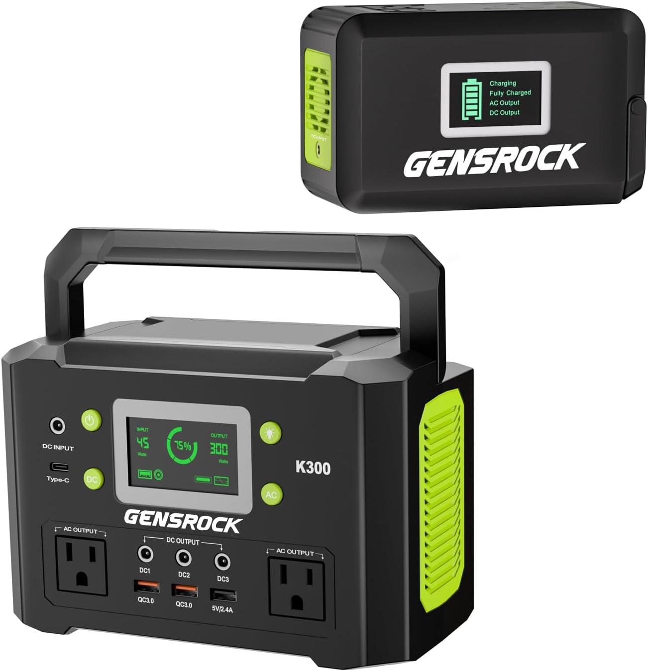 GENSROCK 300W Power Station - Reliable CPAP Companion