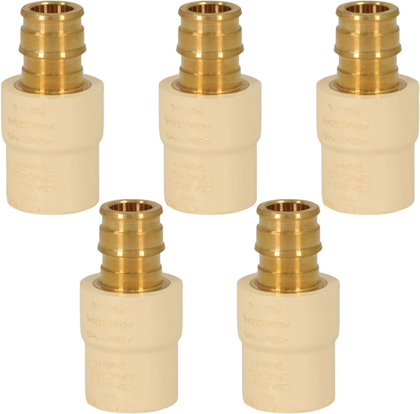Midline Valve 1ft' Expansion PEX x CPVC Adapter Pipe Fitting