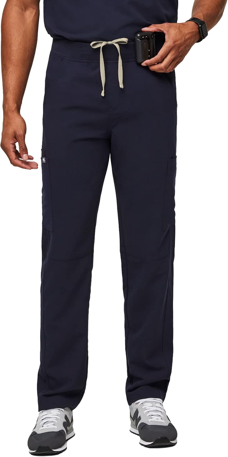FIGS Axim Cargo Scrub Pants for Men with 7 Pockets and Stretch