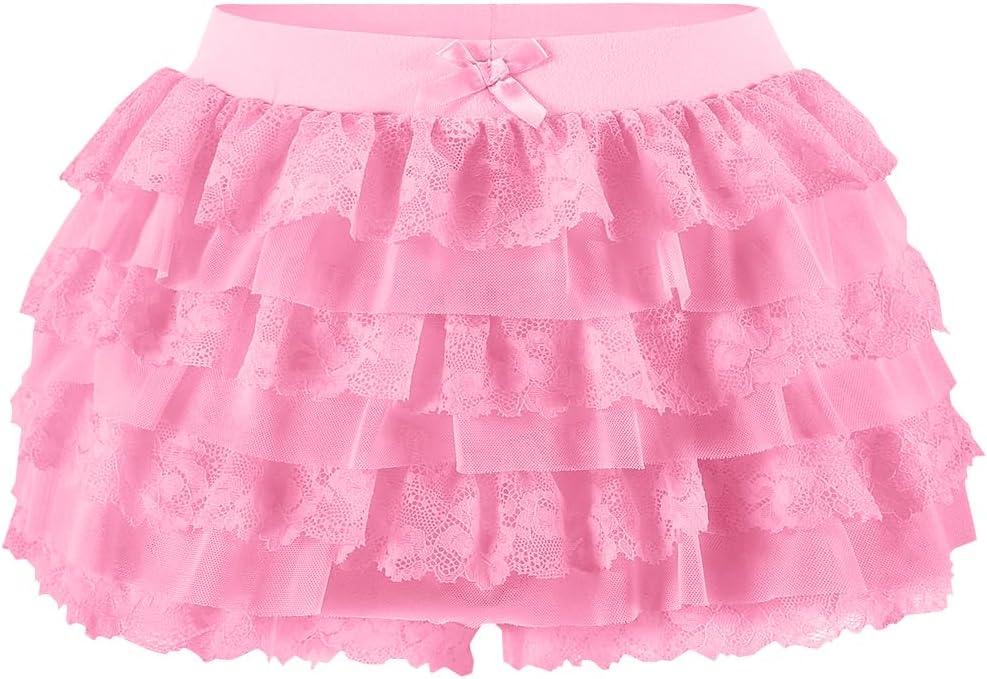 Women Y2K Lace Multi-Layered Bloomers for Trendy Style