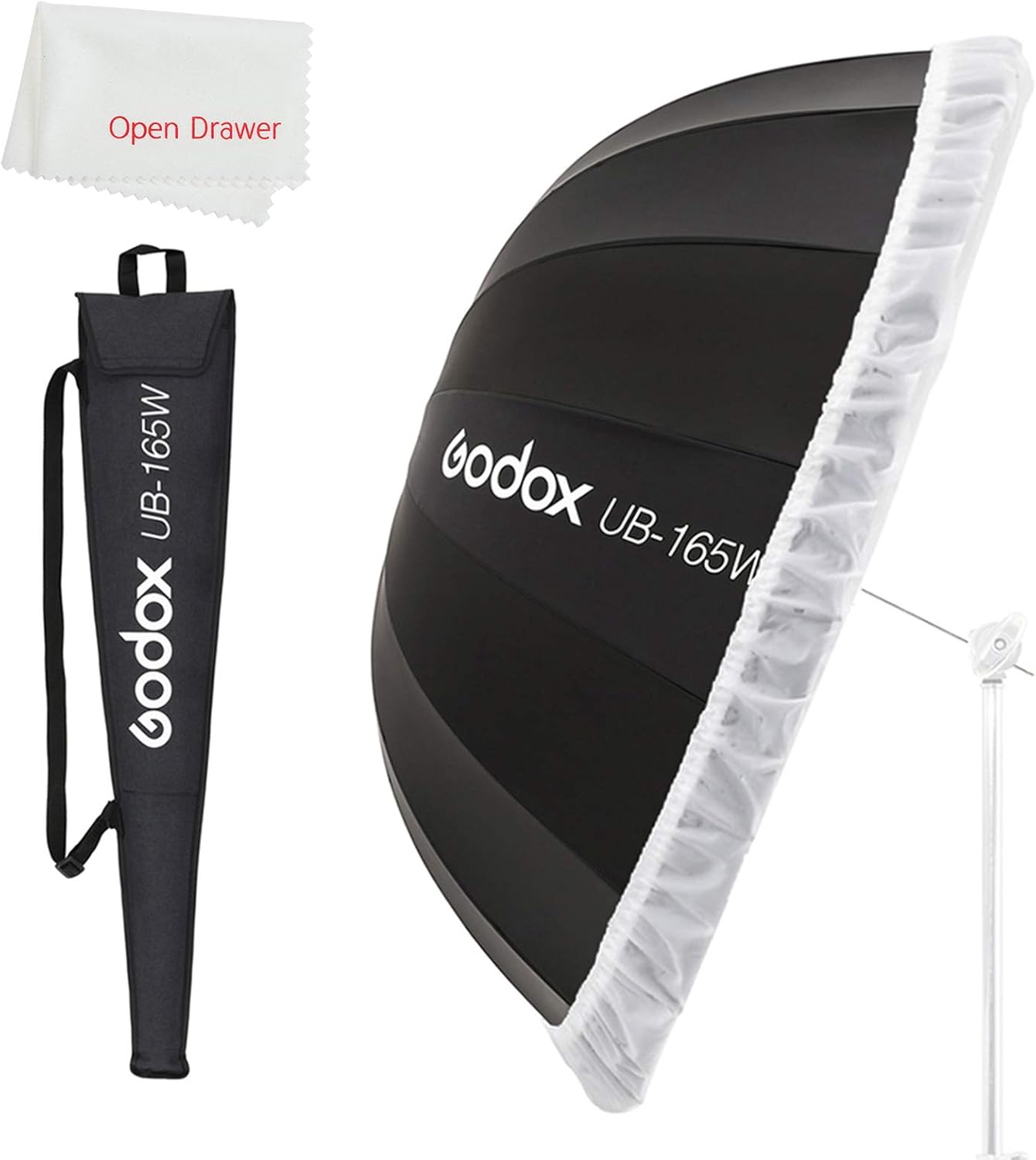 Godox UB-165W 65in Parabolic Reflective Umbrella for Photography