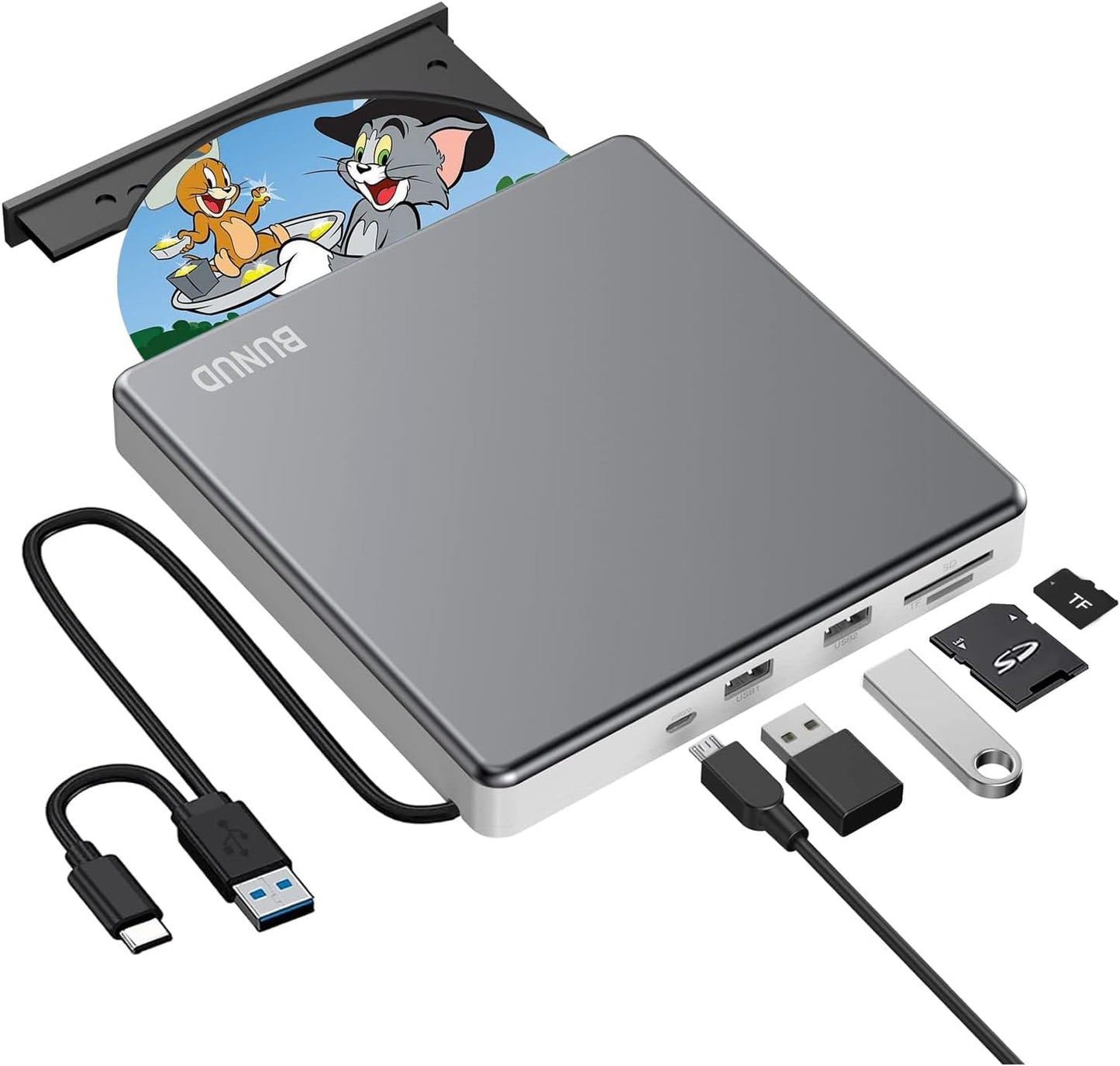 Superfast External DVD Drive for Mac & Windows