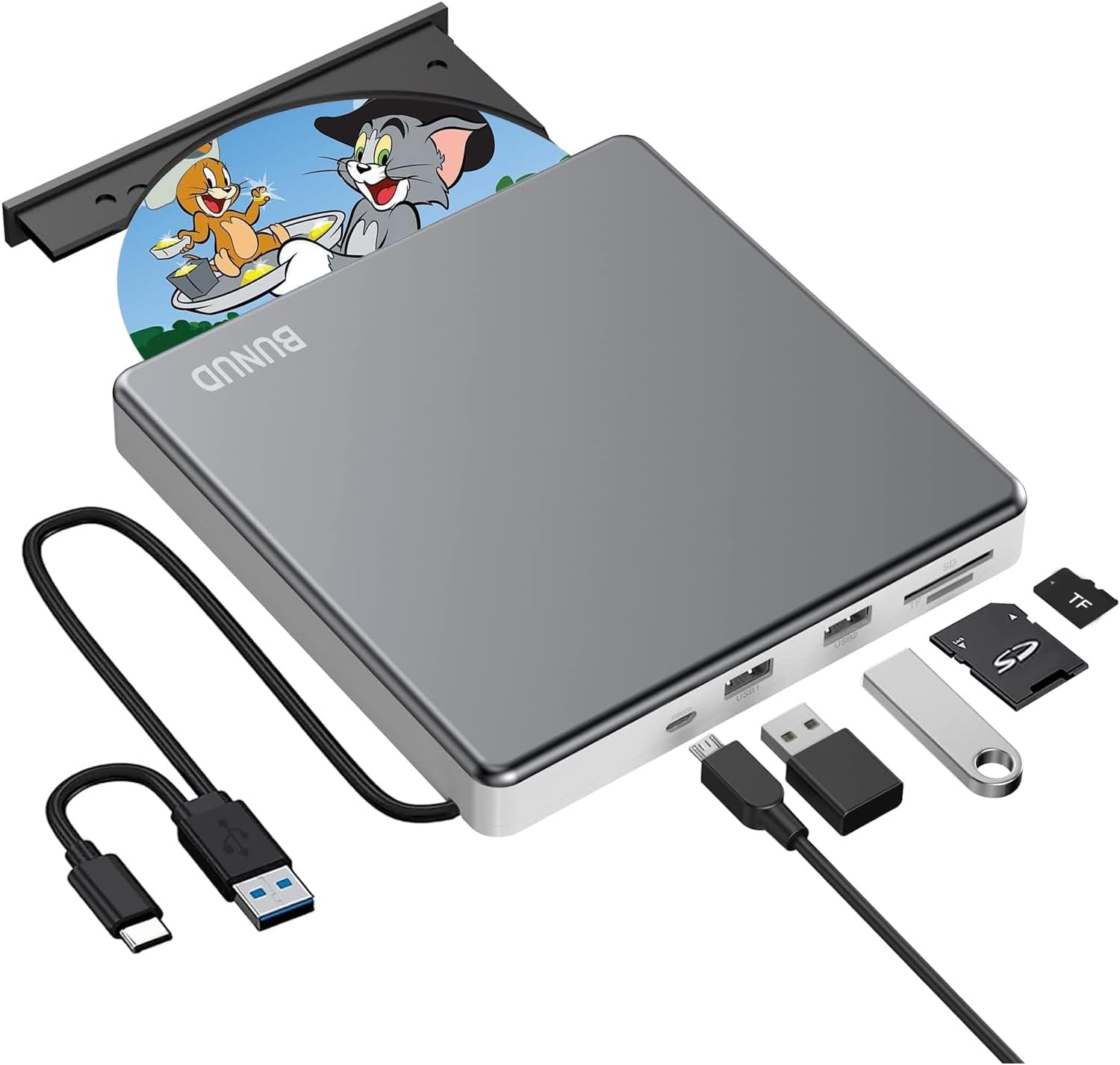 Superfast External DVD Drive for Mac & Windows