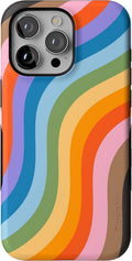 Casely iPhone 15 Pro Case Love for All - Bold Rainbow Pride